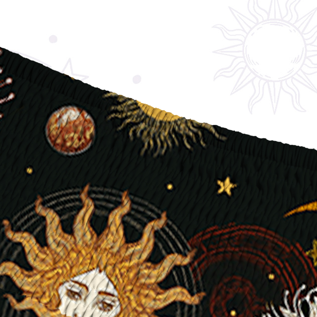 Purplehecate Stellar Symphony Convertible Maxi Skirt