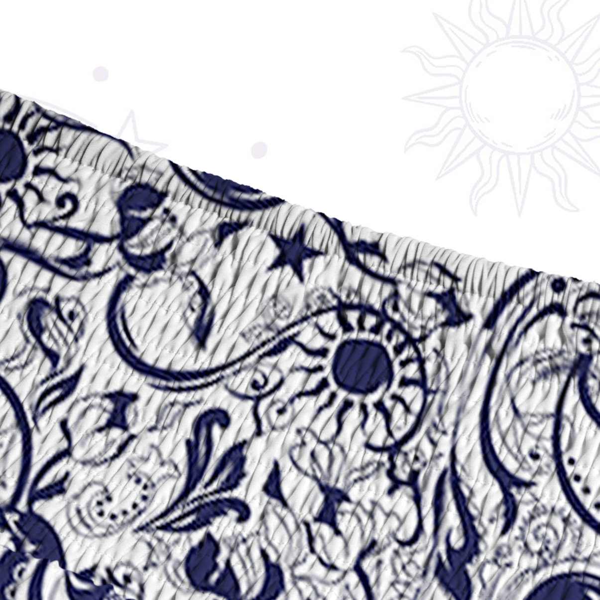 Purplehecate Midnight Star Convertible Maxi Skirt