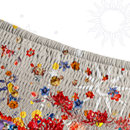 Purplehecate Spring Garden Convertible Maxi Skirt