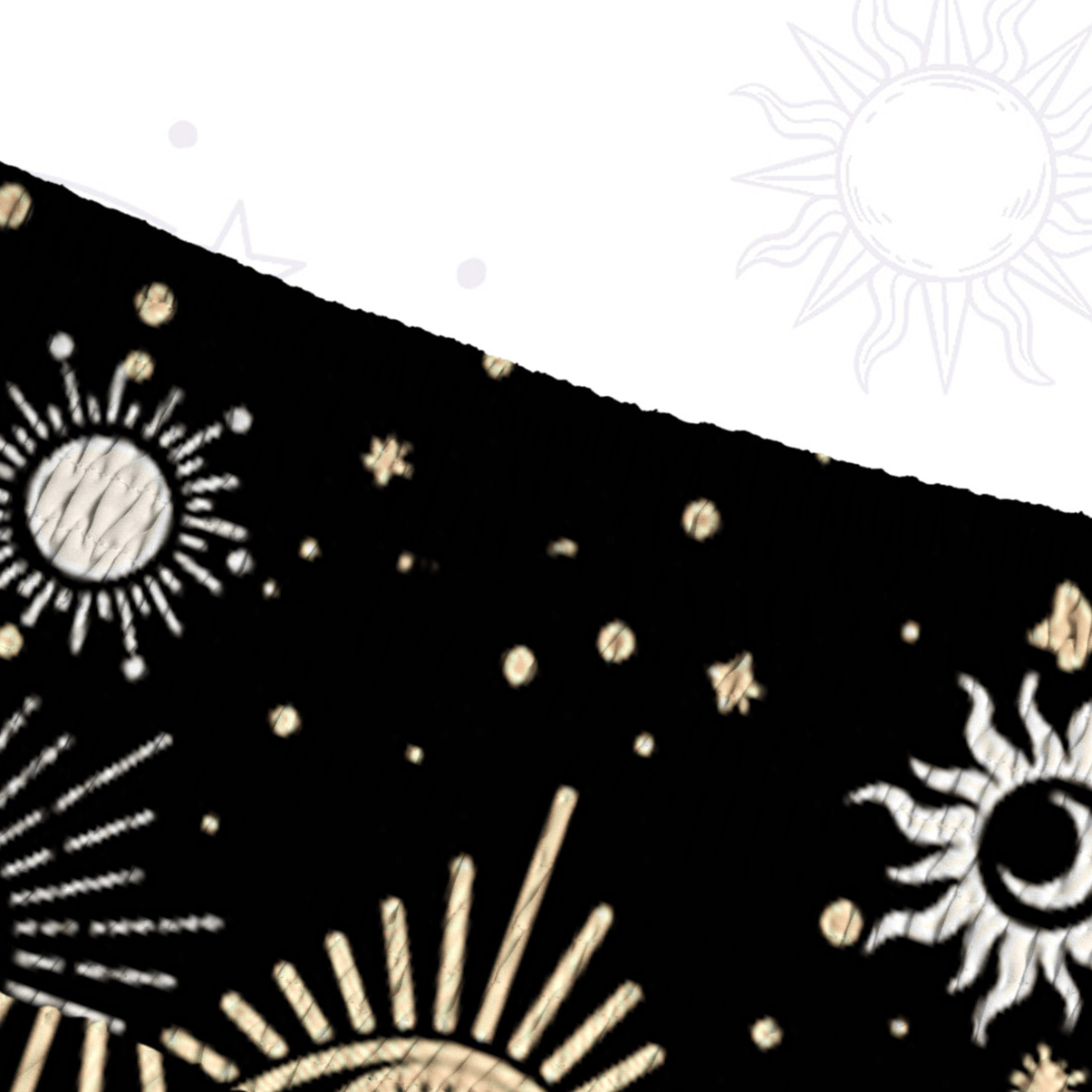 Purplehecate Divine Serpent Under the Moon Convertible Maxi Skirt