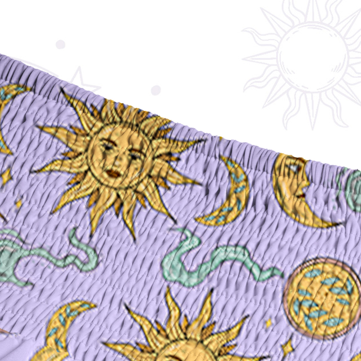 [Copy][Copy]Purplehecate Magic of Sun and Moon Convertible Maxi Skirt
