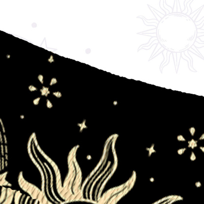 Purplehecate Solar Oracle Convertible Maxi Skirt