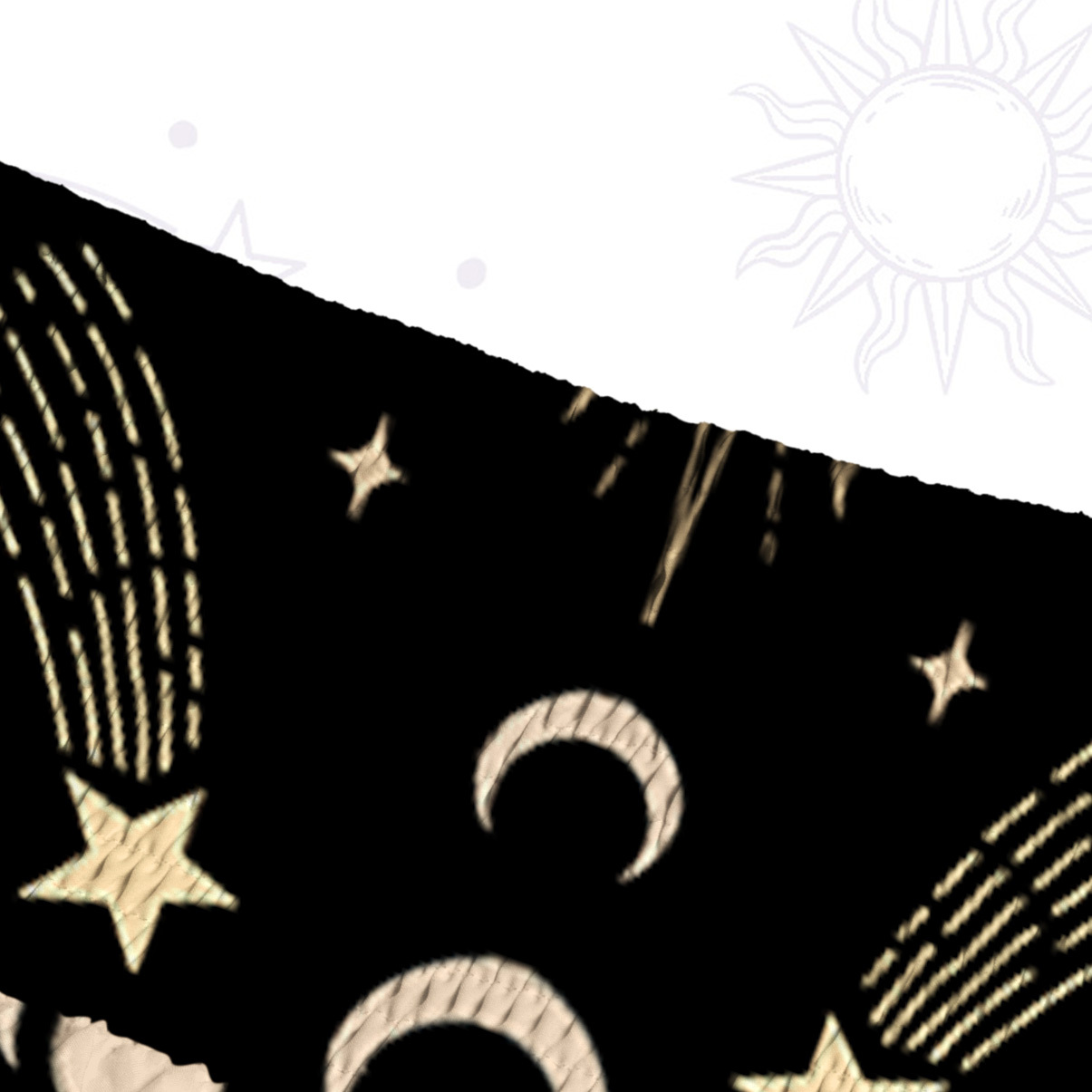 Purplehecate Lunar Eclipse Convertible Maxi Skirt