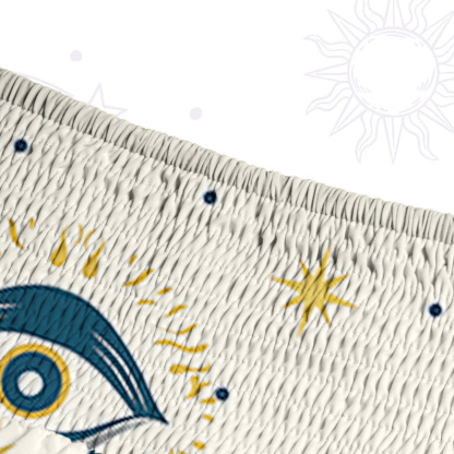 Purplehecate Sun Eye Convertible Maxi Skirt