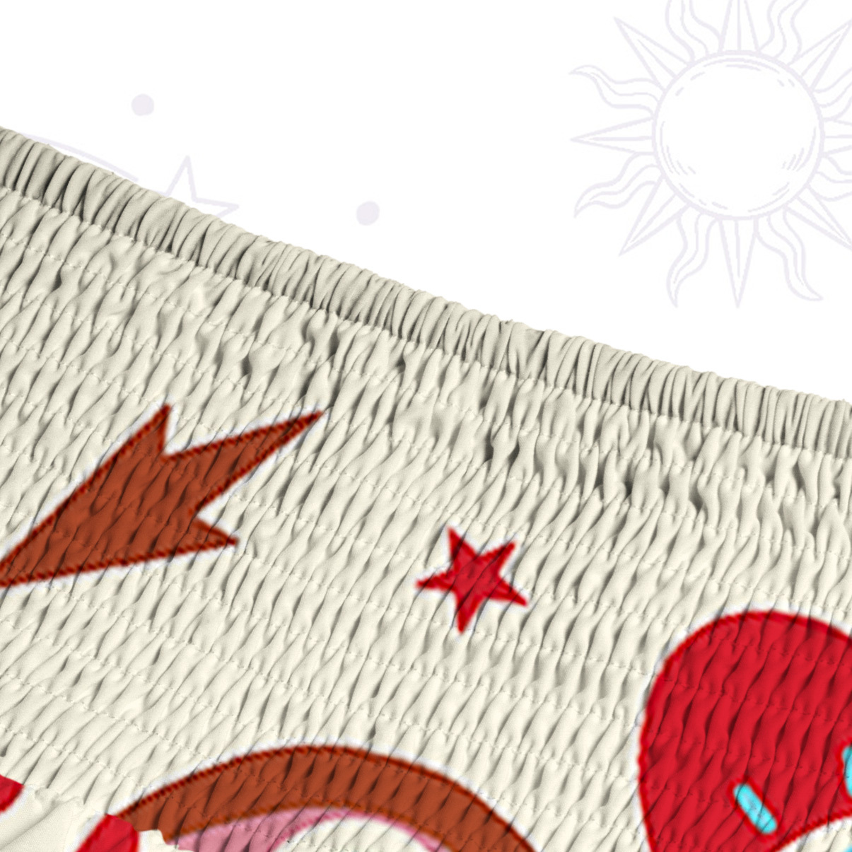 Purplehecate The Enchanted Eye of Love Convertible Maxi Skirt