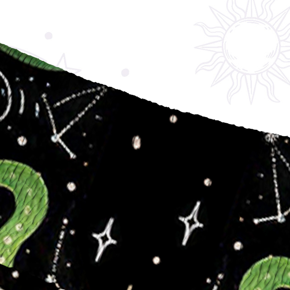 Purplehecate Moon Witch Garden Convertible Maxi Skirt