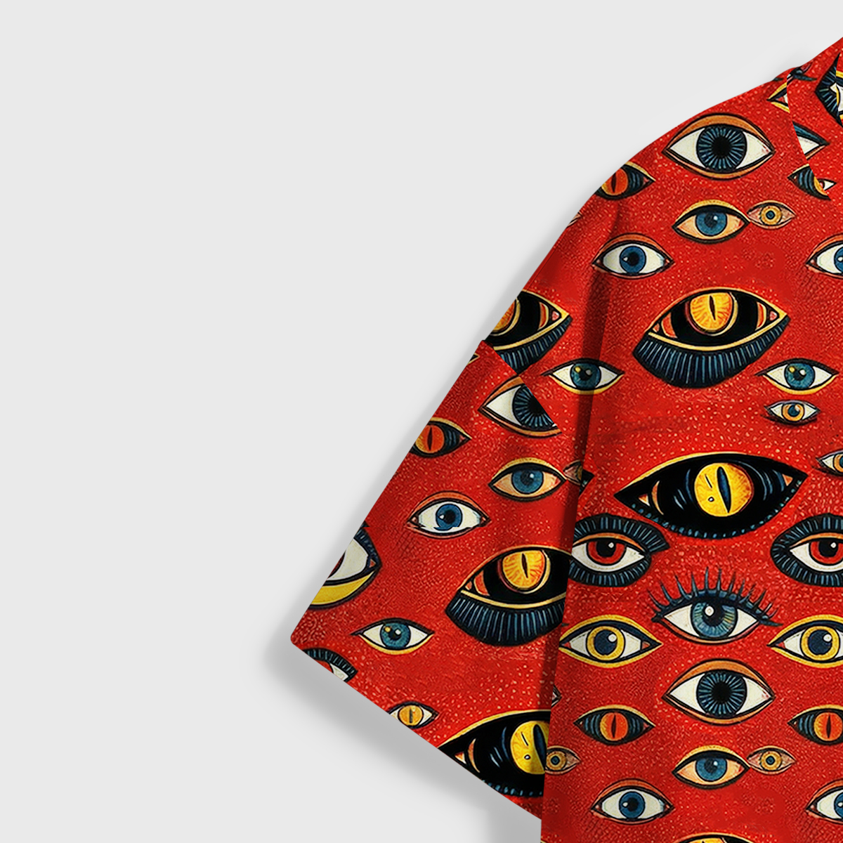 Purplehecate Cosmic Watcher Cat All Over Print T-Shirt