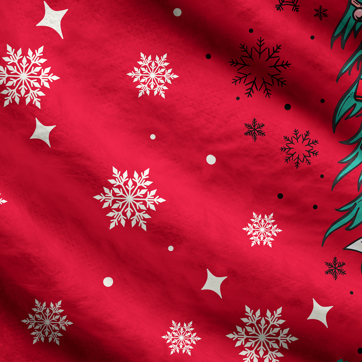 Purplehecate Sorta Merry Sorta Scary Christmas Ugly Cardigan Sweaters