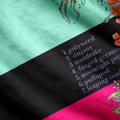 Purplehecate Magical Herbcraft Ugly Cardigan Sweaters
