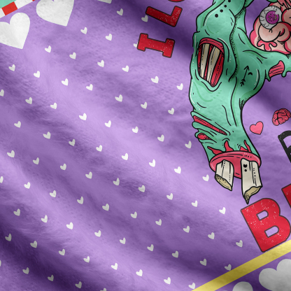 Purplehecate I Love You For Your Brains Ugly Cardigan Sweaters