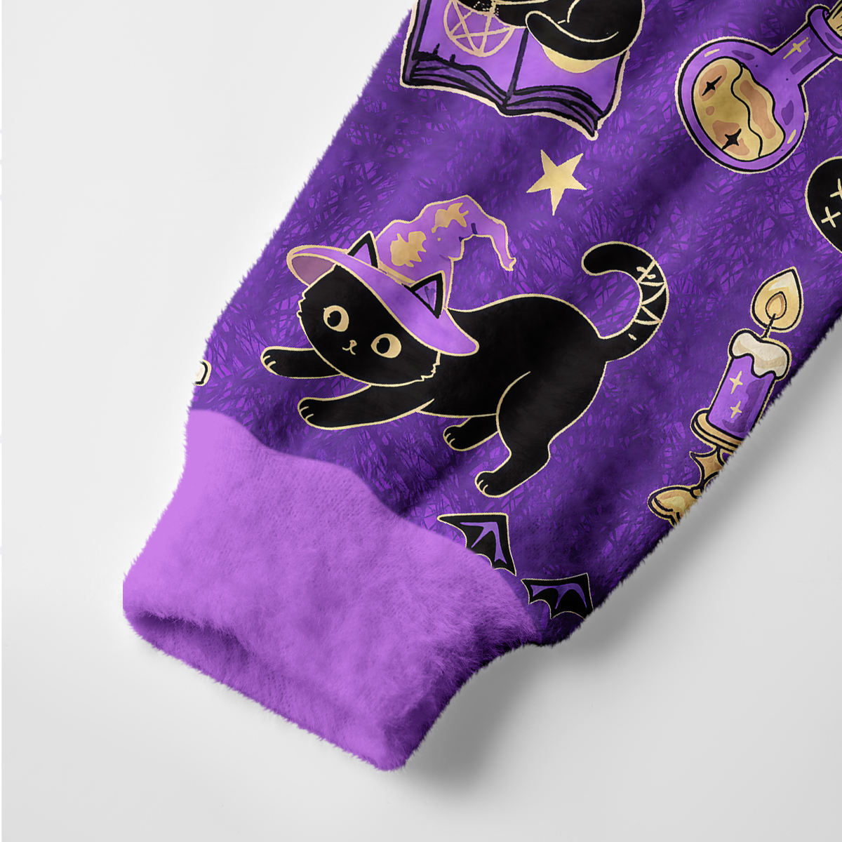 Purplehecate Black Cat Secrets Ugly Cardigan Sweaters