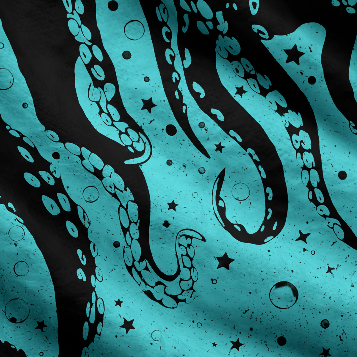 Purplehecate Tentacles of the Deep Ugly Cardigan Sweaters