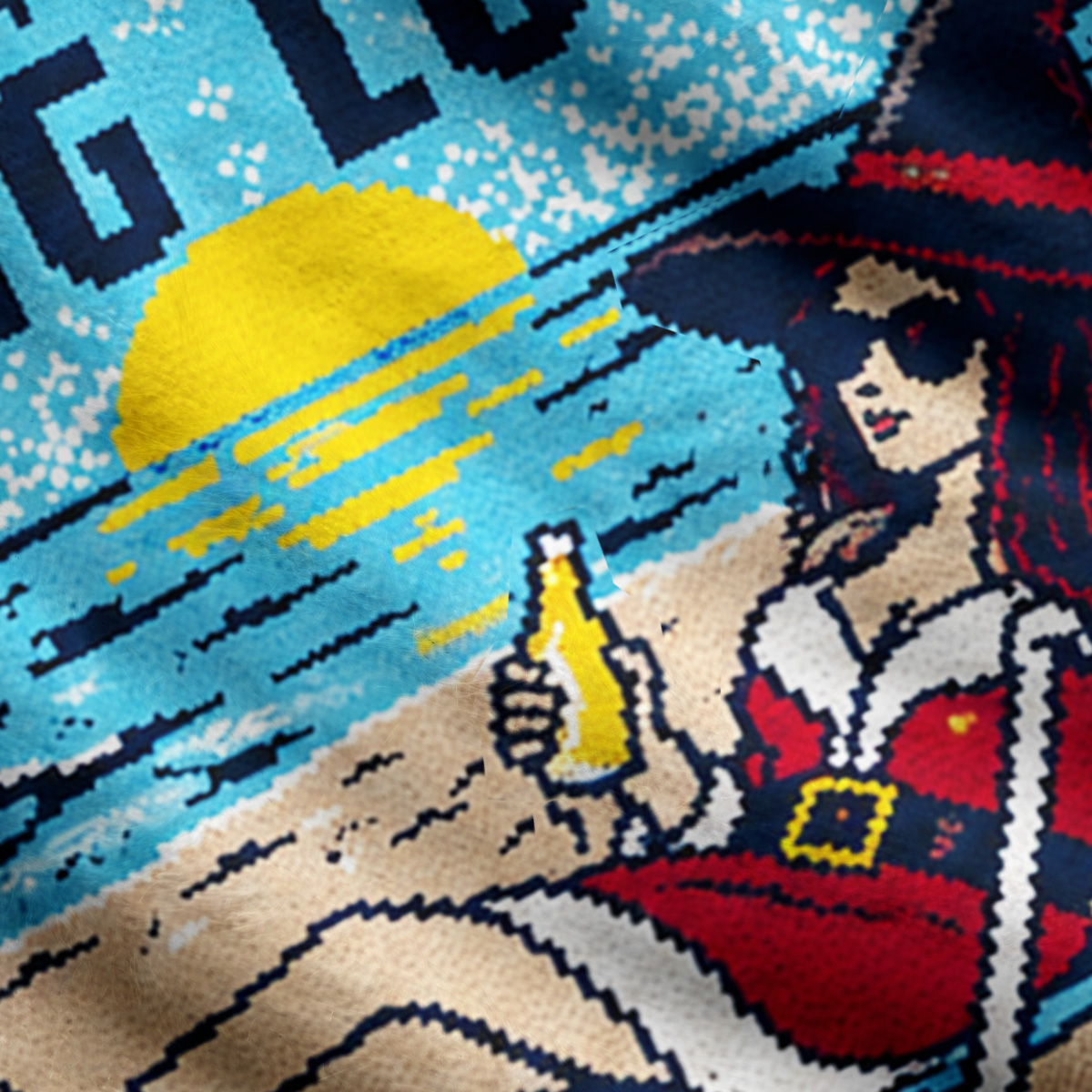 Purplehecate Hang Loose for the Holidays Witch Christmas Ugly Cardigan Sweaters