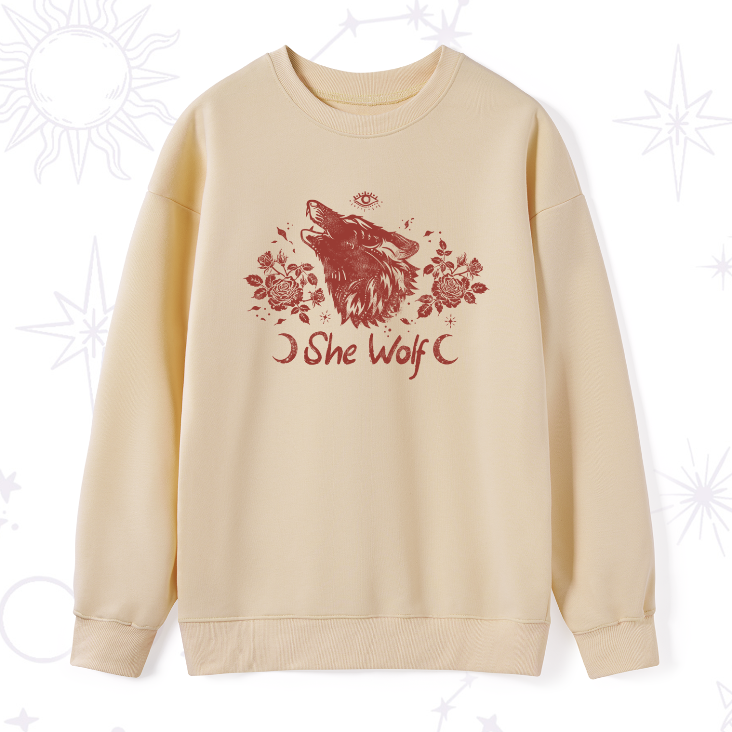 Purplehecate She Wolf Sweatshirt