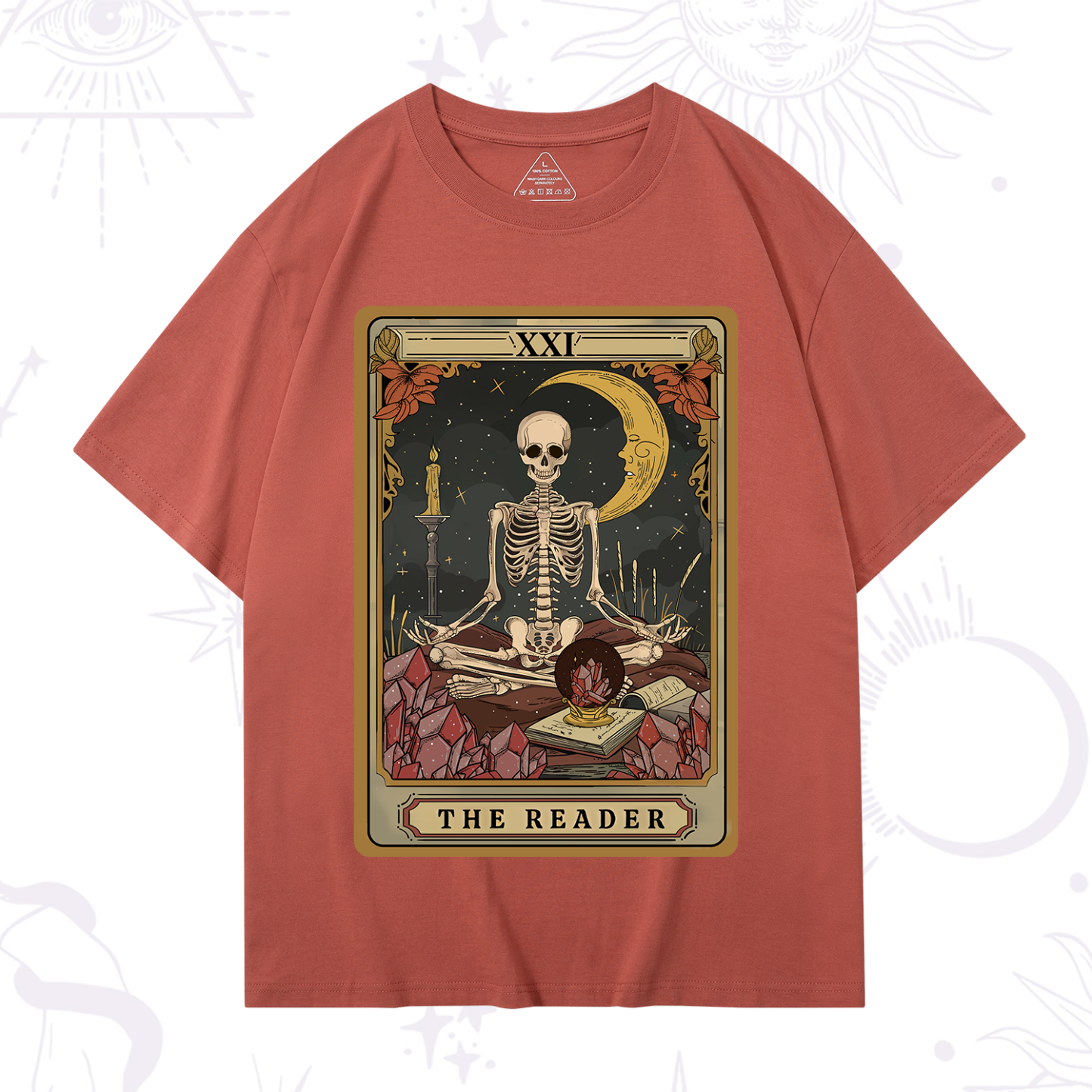 Purplehecate The Reader Tarot T-Shirt