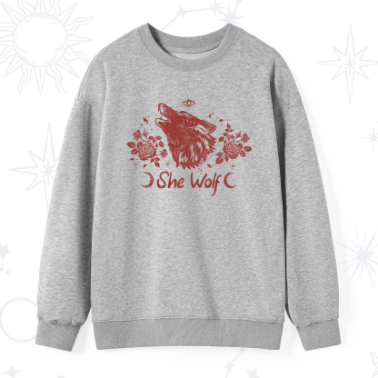 Purplehecate She Wolf Sweatshirt