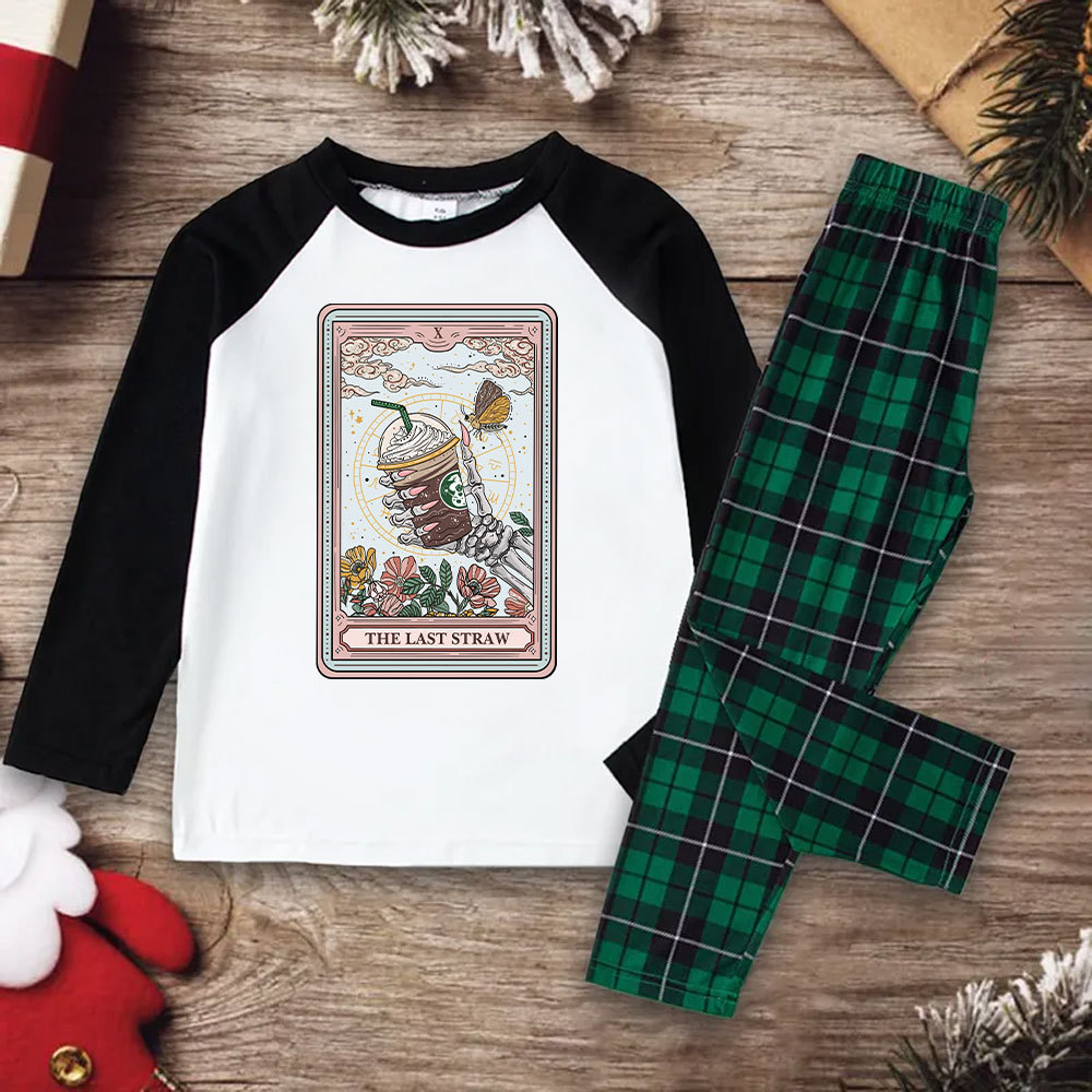 Purplehecate The Last Straw Tarot Christmas Pajamas