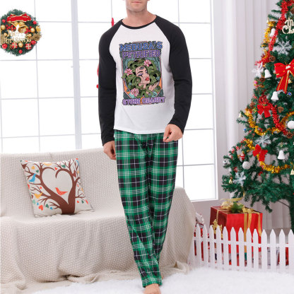 Purplehecate The Gorgon with Snake Hair Medusa Christmas Pajamas
