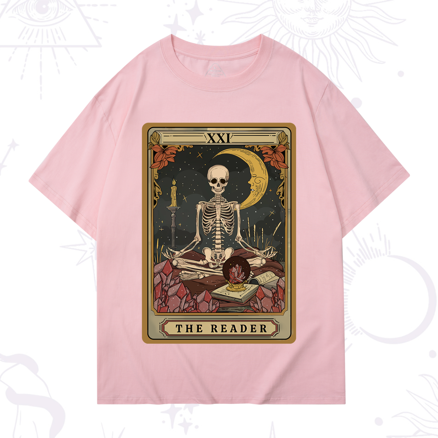 Purplehecate The Reader Tarot T-Shirt