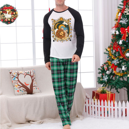 Purplehecate Leo Radiance Zodiac Christmas Pajamas
