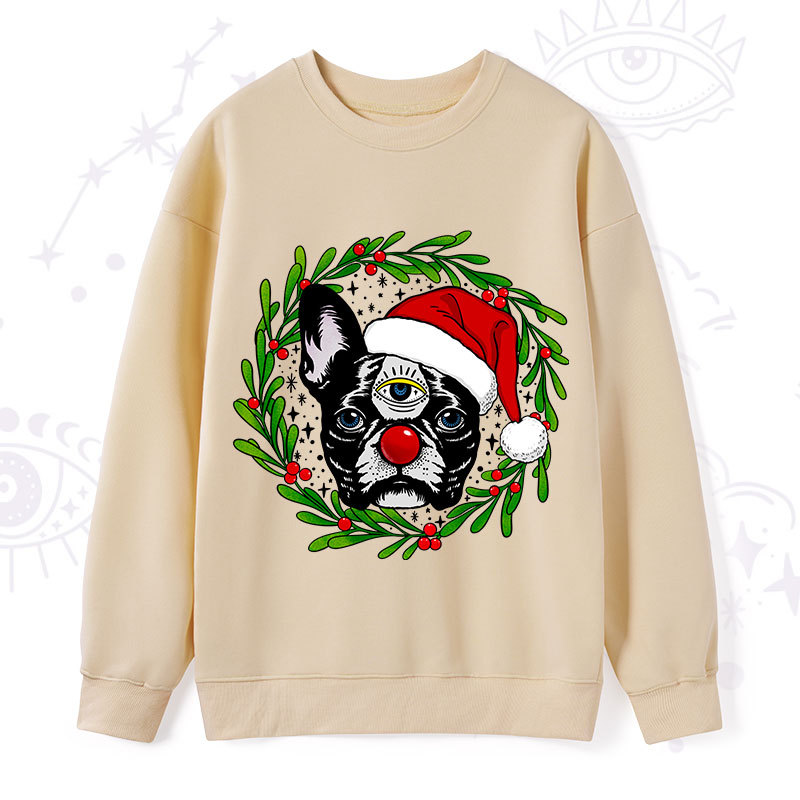 Purplehecate Christmas Celestial Canine Sweatshirt
