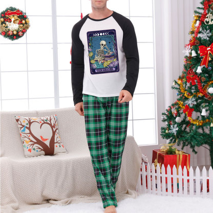 Purplehecate The Reader Tarot Card Christmas Pajamas