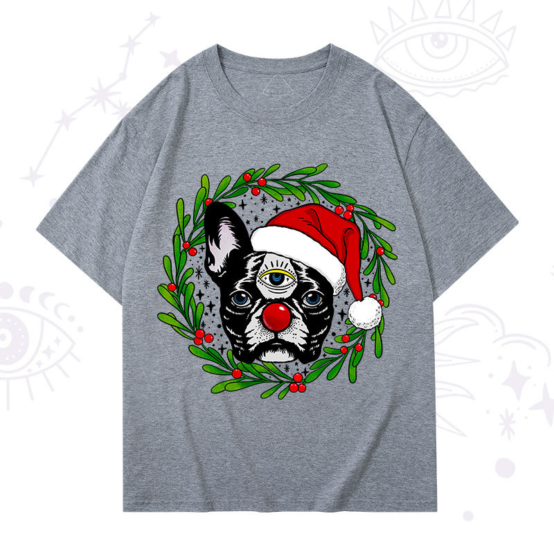 Purplehecate Christmas Celestial Canine T-Shirt