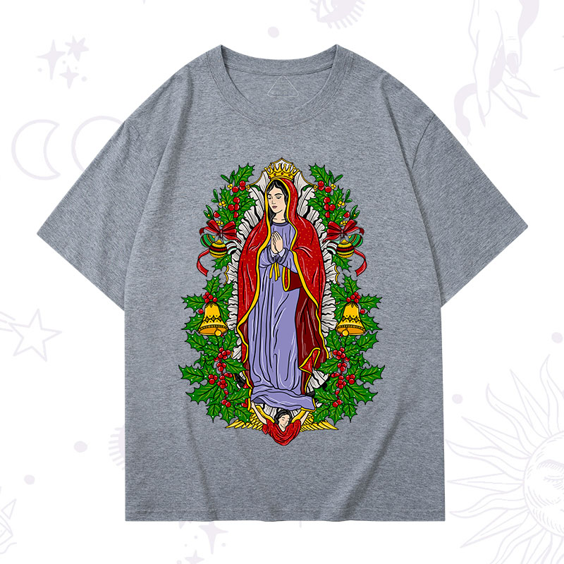 Purplehecate Christmas Mother Mary T-Shirt