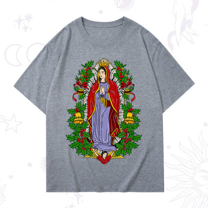 Purplehecate Christmas Mother Mary T-Shirt