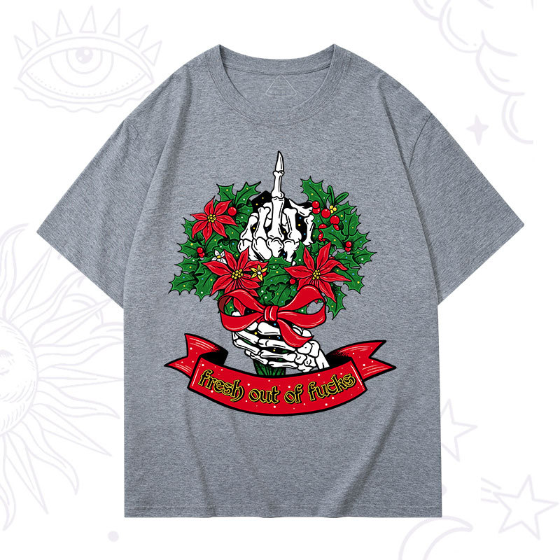 Purplehecate Christmas Fresh Out Of Fuck T-Shirt