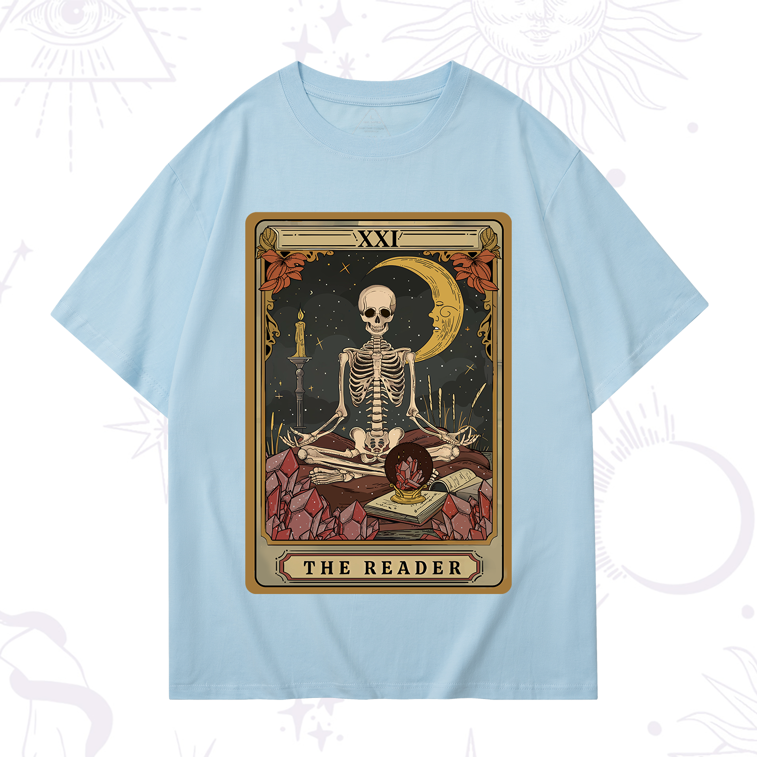 Purplehecate The Reader Tarot T-Shirt