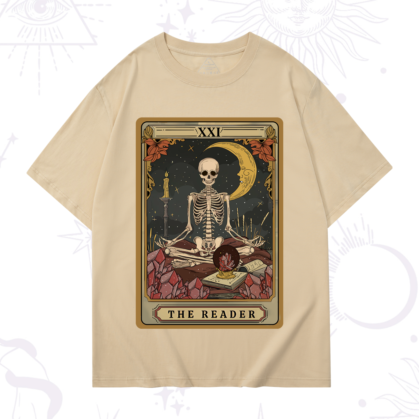 Purplehecate The Reader Tarot T-Shirt