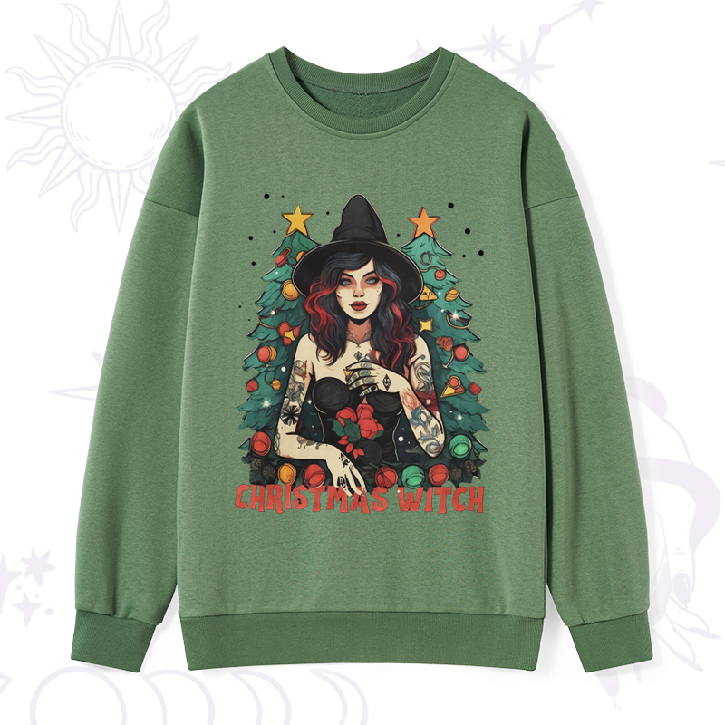 Purplehecate Christmas Witch Sweatshirt