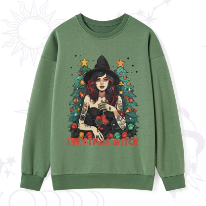 Purplehecate Christmas Witch Sweatshirt
