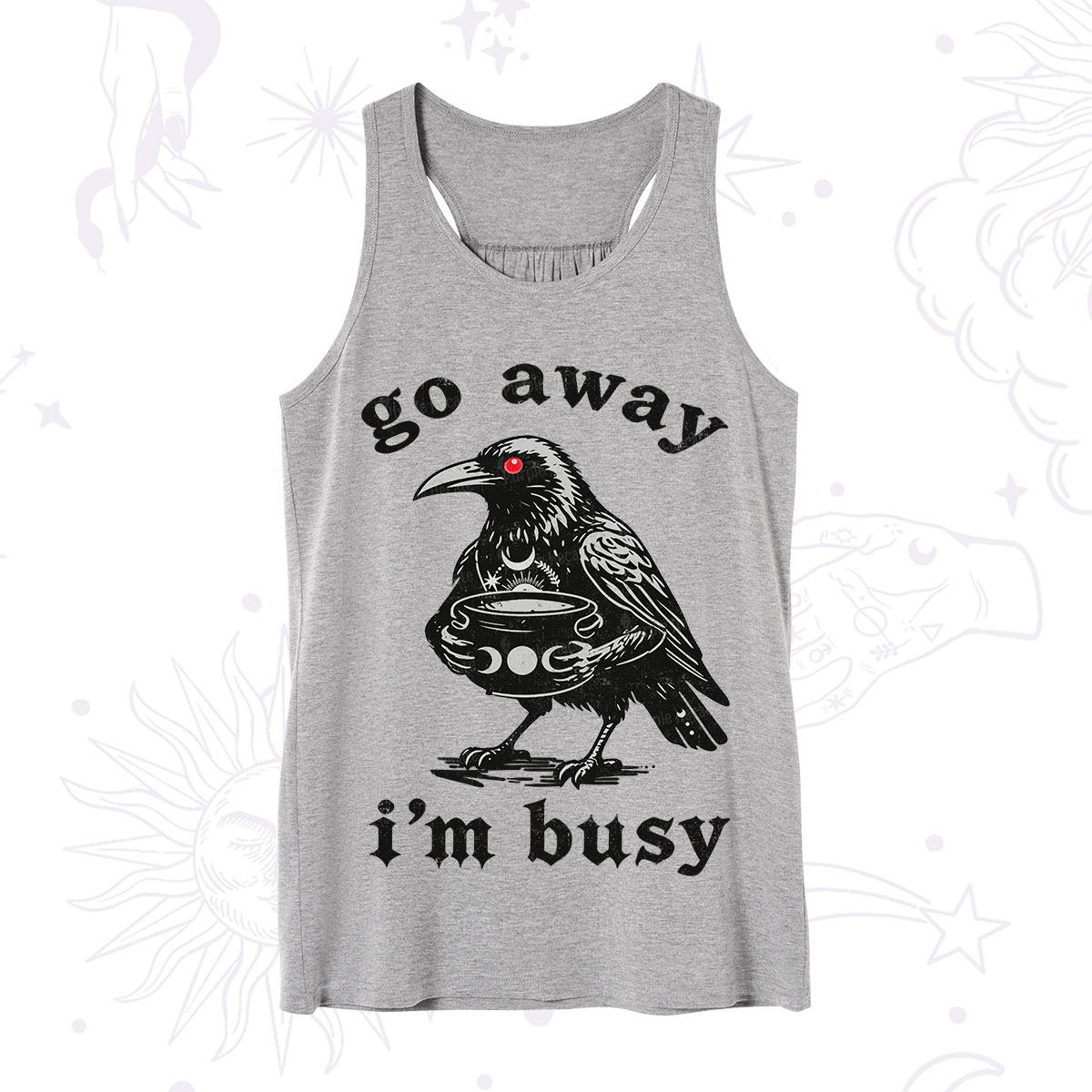 Purplehecate Go Away I'm Busy Tank