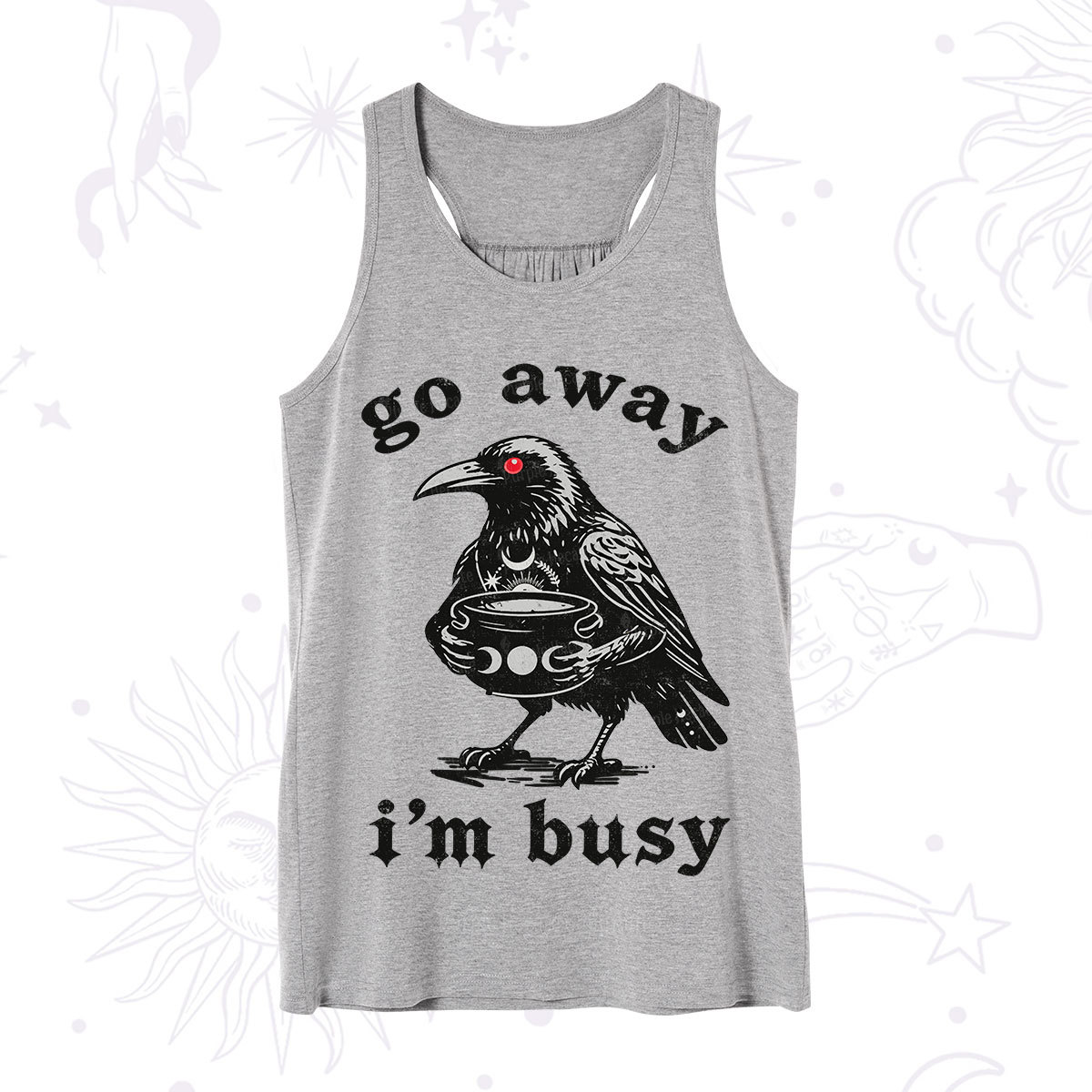 Purplehecate Go Away I'm Busy Tank