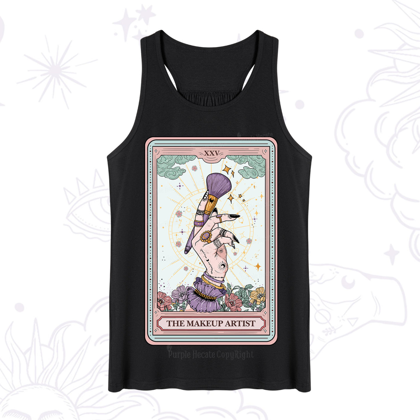 Purplehecate The Makeup Artist Tarot Tank