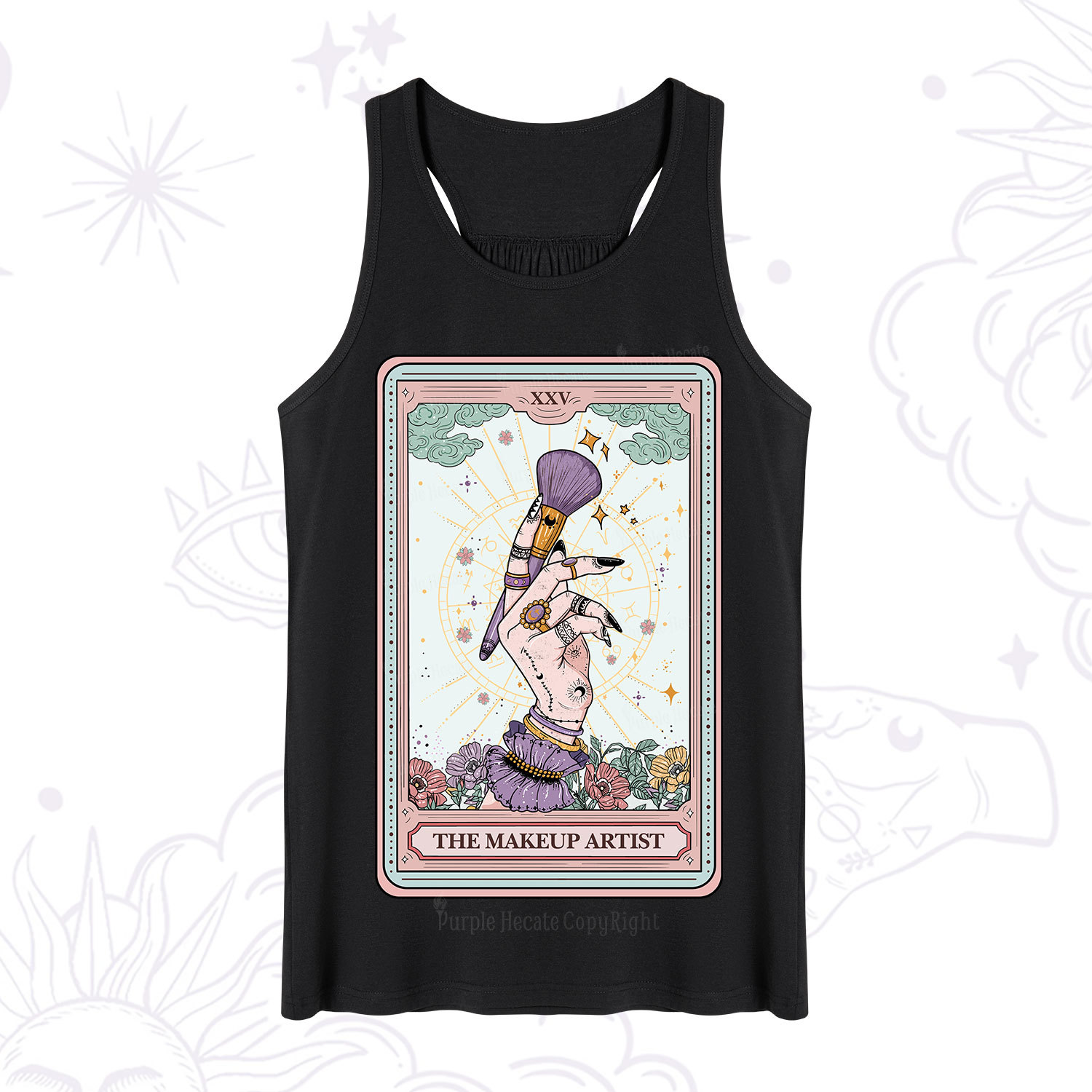 Purplehecate The Makeup Artist Tarot Tank