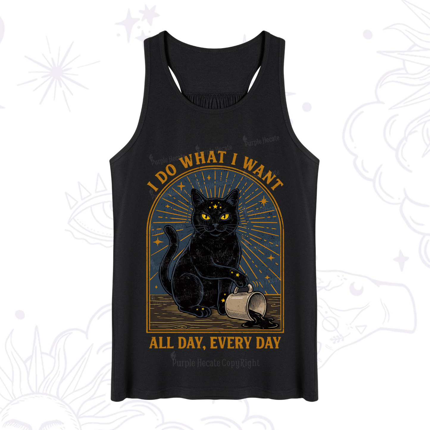 Purplehecate I Do What I What All Day Tank