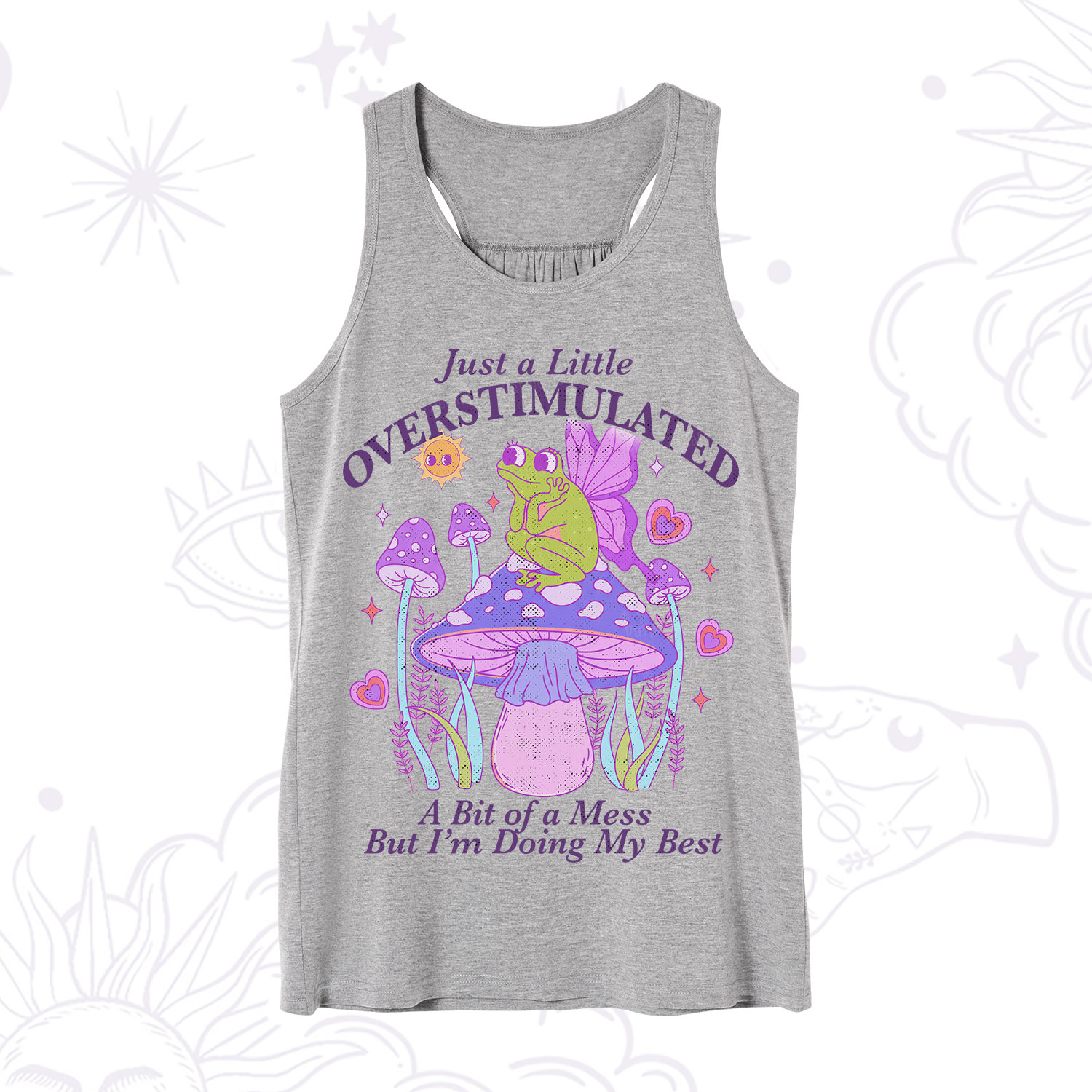Purplehecate Just a Little Overstimulated Frog Tank