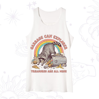Purplehecate Garbage Can Explorer Raccoon Tank