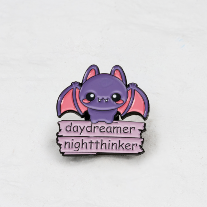 Purplehecate Day Dreamer Night Thinker Pin