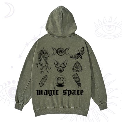 Purplehecate Magic Space Washed Hoodie
