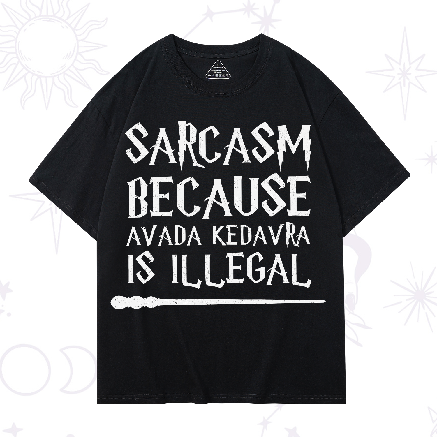 Purplehecate Sarcasm Because Avada Kedavra Is Illegal T-Shirt