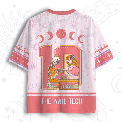 Purplehecate The Nail Tech Life Mesh Jersey