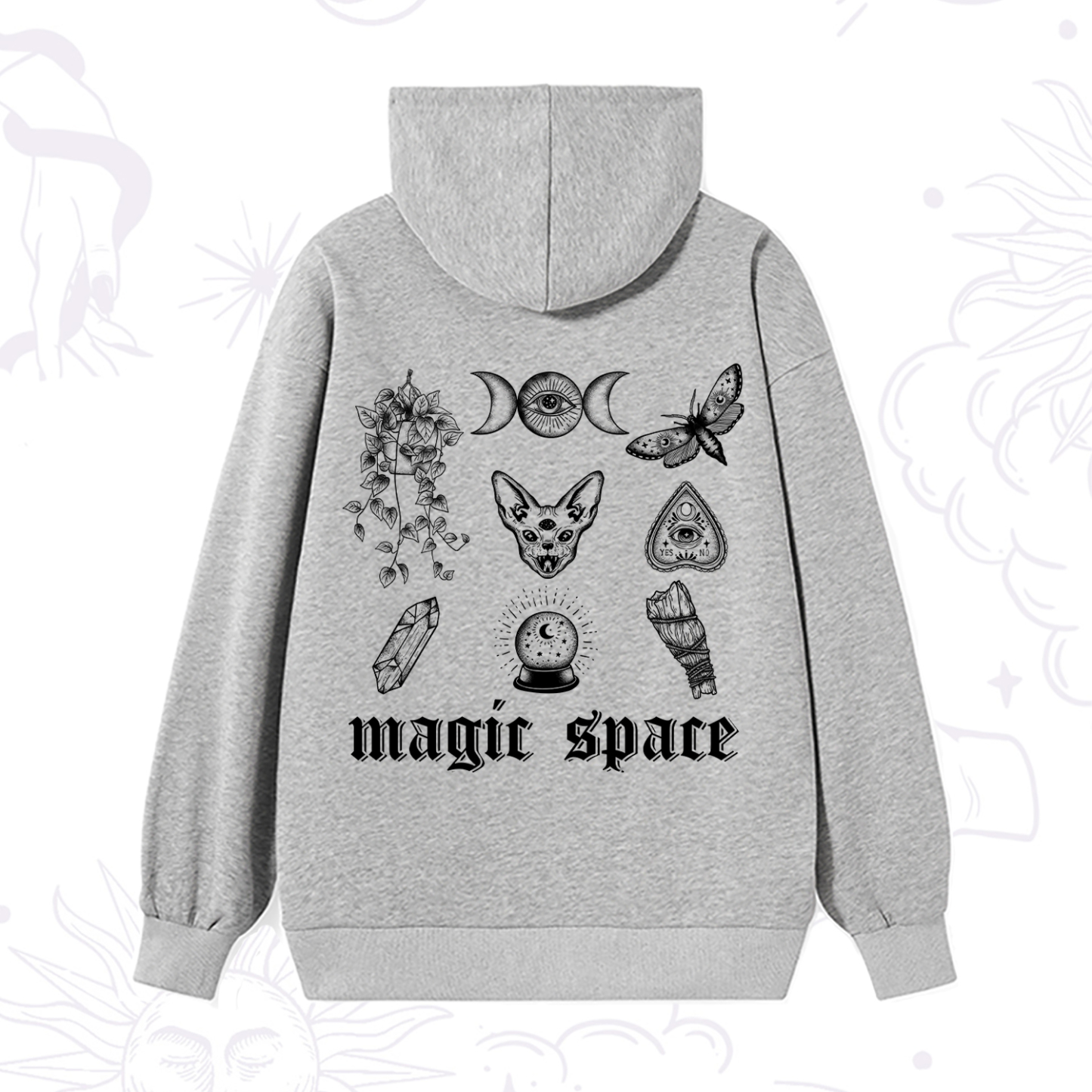 Purplehecate Magic Space Hoodie