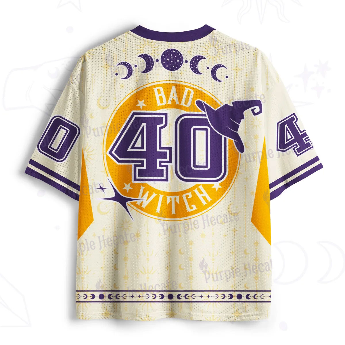 Purplehecat Bad Witch Mode Activated-No.40 Mesh Jersey