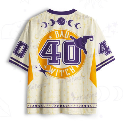Purplehecat Bad Witch Mode Activated-No.40 Mesh Jersey
