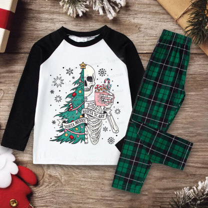 Purplehecate Sorta Merry Sorta Scary Christmas Pajamas