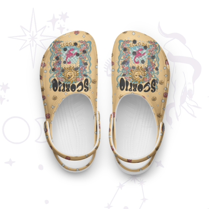 Purplehecate Scorpio Spirit Zodiac Rubber Clogs